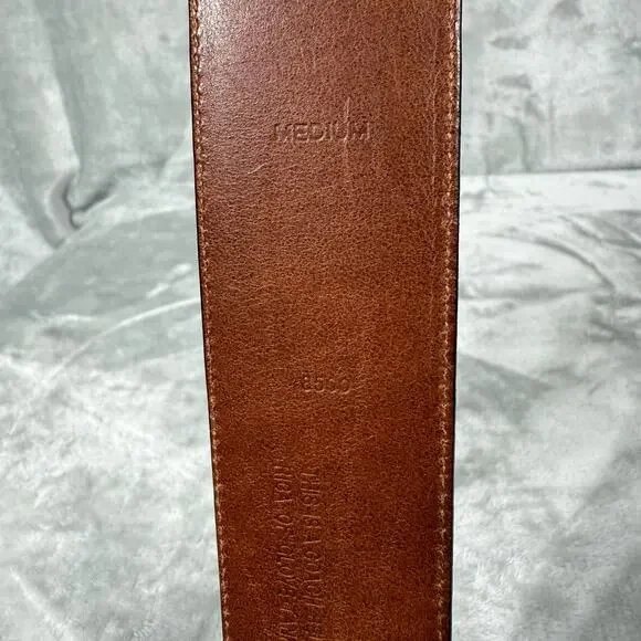 Coach Black Leather Belt with Gold Buckle - Picture 9 of 14